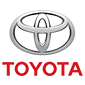 Toyota logo featuring the iconic interlocking oval emblem and the company name in red. Turn Key Locksmith, Phoenix AZ