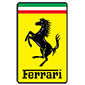 Ferrari logo featuring a prancing black horse on a yellow shield with Italian flag colors. Turn Key Locksmith, Phoenix AZ