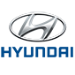 Hyundai logo with silver H in an oval on a blue background. Turn Key Locksmith, Phoenix AZ